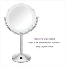 CONAIR Reflections Lighted Makeup Mirror, 1x/10x-BEH17C