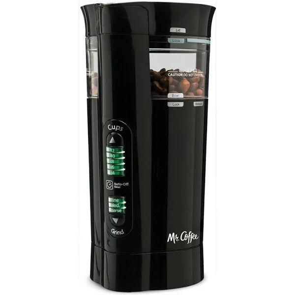 MR Coffee Blade Grinder with Chamber Maid Cleaning System-IDS77