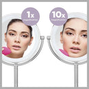 CONAIR Reflections Lighted Makeup Mirror, 1x/10x-BEH17C