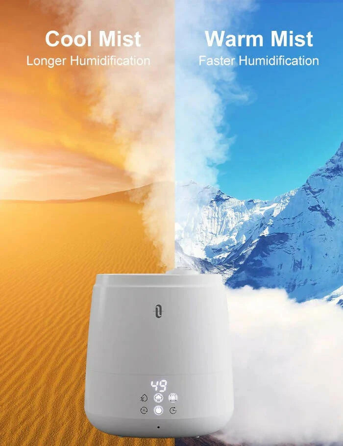 TAOTRONICS 6L Humidifiers, Warm and Cool Mist Large Capacity Ultrasonic Humidifier-TT-AH046