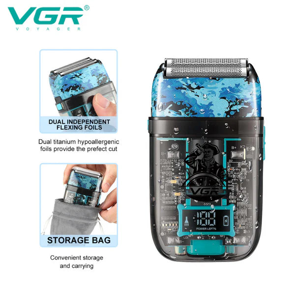 VGR V-645 3-in-1 Men's Grooming Kit