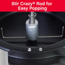 Machine à popcorn WEST BEND Theater Crazy Stirring Oil 4 Qt Bleu - PC8251BL13