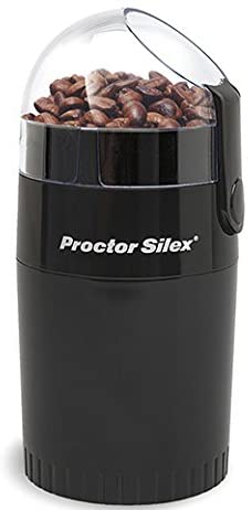 Proctor Silex E160BY Fresh Grind Coffee Grinder, White 