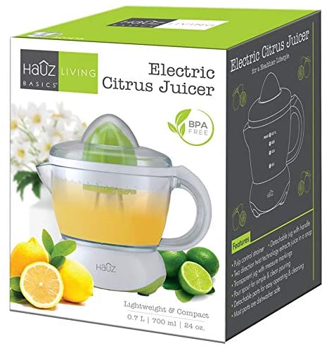 Electric Citrus Juicer, 700ml, Light and Compact, White-ACJ418