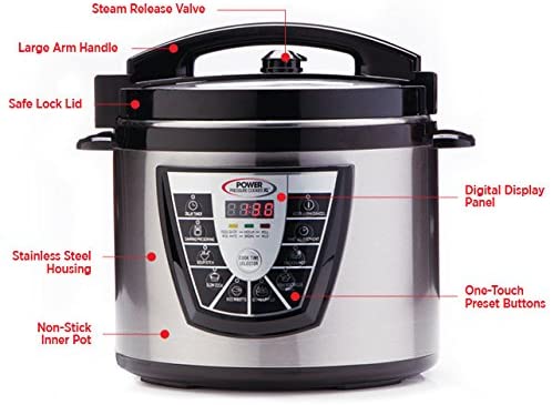 Power Pressure Cooker XL 8 Quart [REFURBISHED]