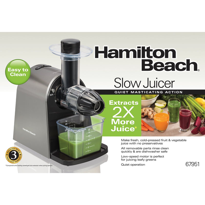 Hamilton Beach || Slow Juicer [REFURBISHED] - Home Essentials Clearance