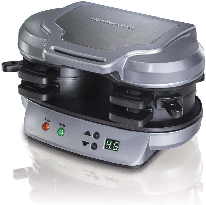 Dual Breakfast Sandwich Maker [REFURBISHED]