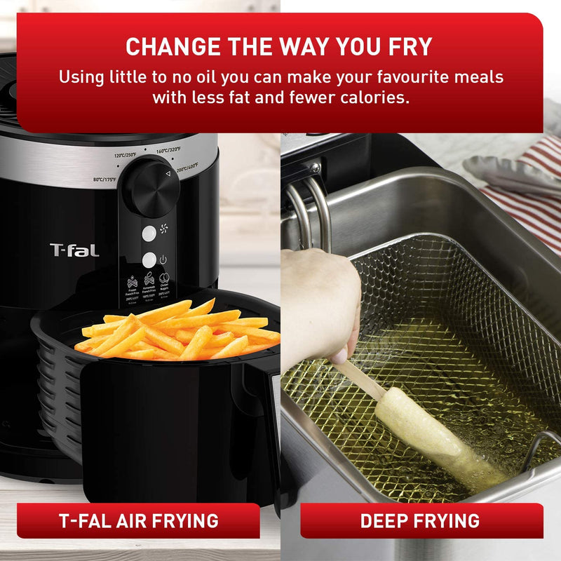 T-FAL Easy Fry Air Fryer 3.5L - Blemished package with full warranty - EY120850