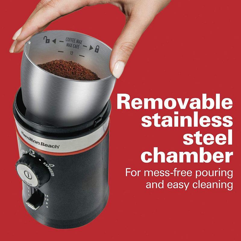 Hamilton Beach || Coffee Grinder || 14 Cups for