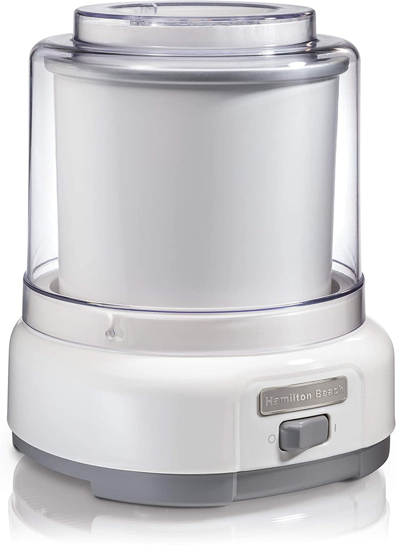 HAMILTON BEACH Ice Cream & Frozen Yogurt Maker - Refurbished with Home Essentials warranty - 68880