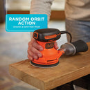 BLACK+DECKER Random Orbital Sander - BDERO100