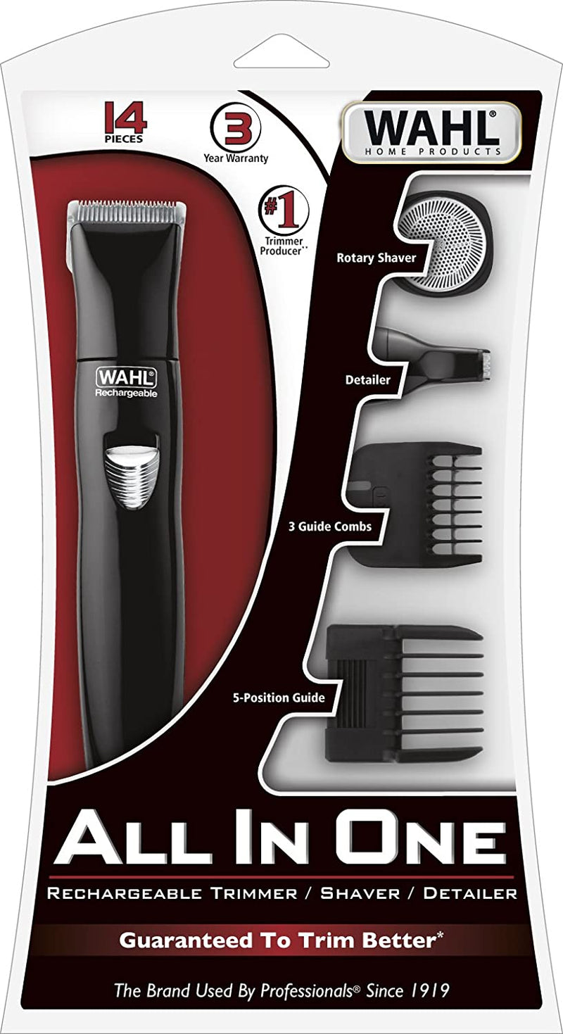 Wahl || all-in-one rechargeable groomer || 14 piece