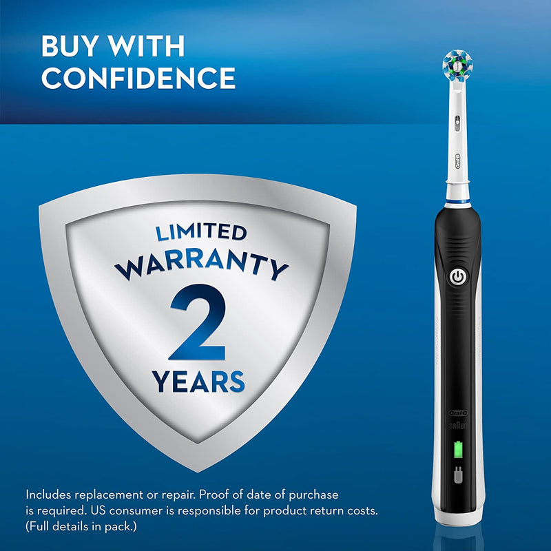 Oral-B || Black 1000 Rechargeable Toothbrush - Home Essentials Clearance