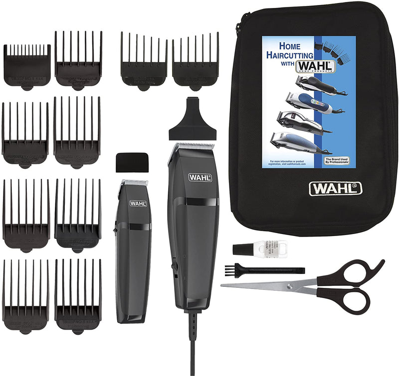 WAHL Combo Pro 18 pieces Haircutting kit with Detail Trimmer-3120