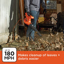 Black and Decker || 7 Amp Blower - Home Essentials Clearance