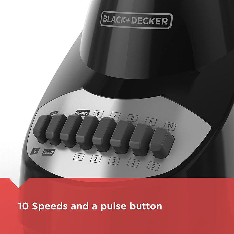 BLACK + DECKER 10 Speed Blender - Refurbished - BL2010BGC