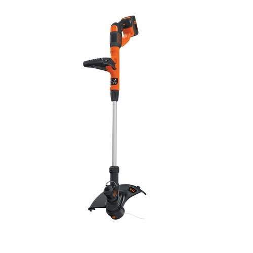 BLACK AND DECKER || 40V MAX Lithium String & Grass Trimmer, rechargeable, cordless (REFURBISHED) - Home Essentials Clearance