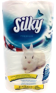 Silky 8 Roll Toilet Paper