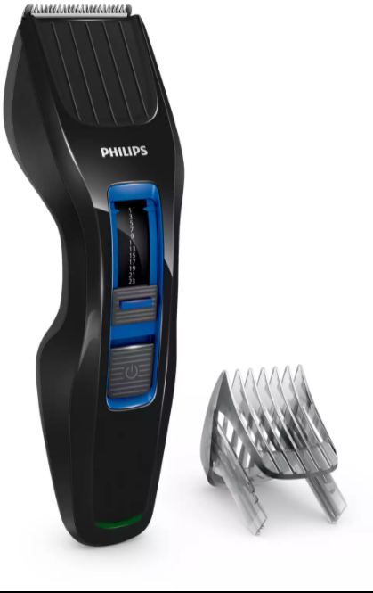 Philips Hair Clipper Series 3000 - Cordless and Corded Use - Refurbished