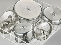 Lagostina Expert Clad Three-Ply Stainless Steel 12-Piece Cookware Set